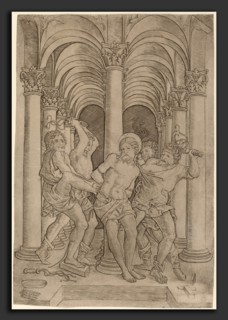 Giovanni Antonio da Brescia (Italian, active c. 1490 - 1525 or after), Flagellation, 1509,