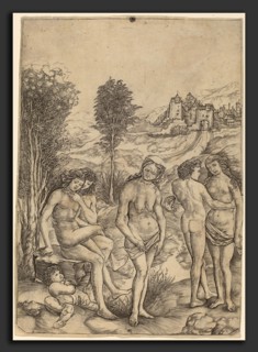 Christofano Robetta (Italian, 1462 - 1535 or after), Allegory of Envy, engraving