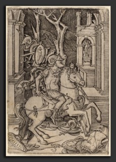 Nicoletto da Modena (Italian, active 1500-1512), Roman Warrior, c. 1507, engraving