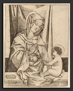 Benedetto Montagna (Italian, c. 1480 - 1555 or 1558), The Virgin and Child, c. 1502, engraving