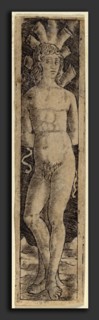 Attributed to Francesco Francia (Italian, c. 1447 - 1517), Saint Sebastian, c. 1470-1480, niello