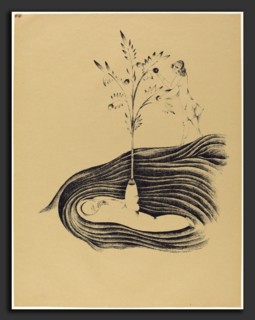 Heinrich Hoerle, Freundlicher TrÃ¤um (Friendly Dreams), German, 1895 - 1936, 1920, lithograph on