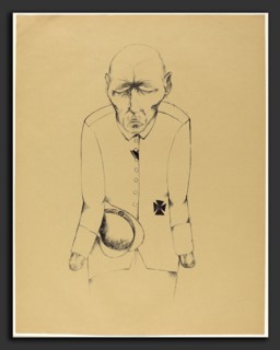 Heinrich Hoerle, Der Erwerbslose (The Unemployed Man), German, 1895 - 1936, 1920, lithograph on