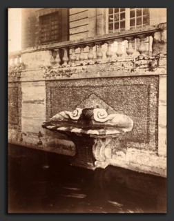 EugÃ¨ne Atget, Parc de Sceaux, French, 1857 - 1927, c. 1925, albumen print mounted on paper