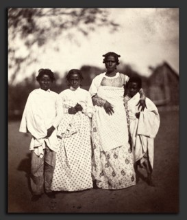 Claude Joseph Désiré Charnay (French, 1828 - 1915), Femme Malgache et Ses Enfants (Plate 3), 1863,