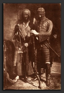 David Octavius Hill and Robert Adamson (Scottish, 1802 - 1870), Afghans or Circassian Armour, 1843,
