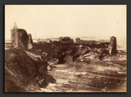David Octavius Hill and Robert Adamson (Scottish, 1802 - 1870), The Castle, St Andrews, 1843-47,