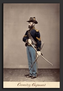 O.H. Willard's Galleries, Cavalry, Corporal, c. 1864, albumen print