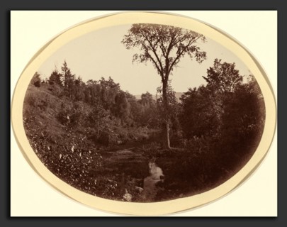 George K. Warren (American, 1824 or 1834 - 1884), Landscape near Williams College, c. 1870, albumen
