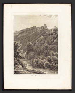 Albert Christoph Dies (Austrian, 1755 - 1822), Villa Mecenate, 1798, etching on laid paper