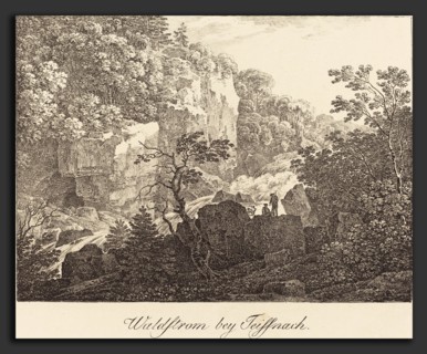Max Joseph Wagenbauer (German, 1774 - 1829), Waldstrom bey Teissnach, c. 1810, lithograph on wove