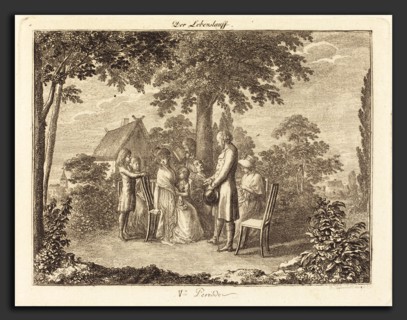 Daniel Nikolaus Chodowiecki (German, 1726 - 1801), Family Grown, 1793, etching
