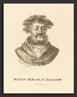 Alfred von Franck (Austrian, 1808 - 1884), Hans Sebald Beham, lithograph