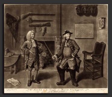Johann Gottfried Haid after Johann Zoffany (German, 1710 - 1776), Mr. Foote in the Character of
