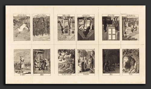 Daniel Nikolaus Chodowiecki (German, 1726 - 1801), Illustrations to Fables & Tales by Gellert,
