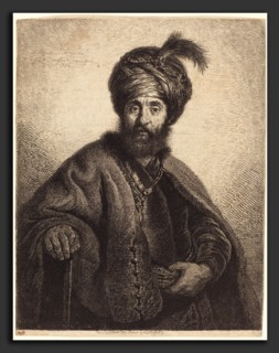 Georg Friedrich Schmidt after Rembrandt van Rijn (German, 1712 - 1775), The Persian, 1756, etching