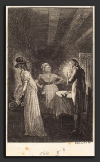 Daniel Nikolaus Chodowiecki (German, 1726 - 1801), The Voyage to Paris, 1798, etching