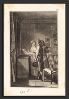 Daniel Nikolaus Chodowiecki (German, 1726 - 1801), The Voyage to Paris, 1798, etching