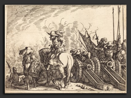 Johann Wilhelm Baur (German, 1607 - 1641), Capricci di varie battaglie, 1635, etching on laid paper