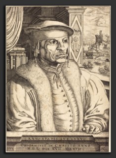 Hans Sebald Lautensack (German, 1524 - 1561-1566), Leonard von Eckh, 1553, etching and engraving