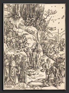 Albrecht DÃ¼rer (German, 1471 - 1528), The Martyrdom of the Ten Thousand, c. 1496-1497, woodcut
