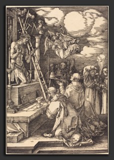 Albrecht DÃ¼rer (German, 1471 - 1528), The Mass of Saint Gregory, 1511, woodcut