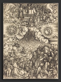 Albrecht DÃ¼rer (German, 1471 - 1528), The Opening of the Fifth and Sixth Seals, c. 1497, woodcut