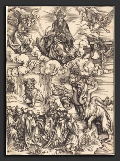 Albrecht DÃ¼rer (German, 1471 - 1528), The Beast with Two Horns like a Lamb, probably c. 1496-1498,