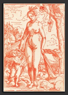 Lucas Cranach the Elder (German, 1472 - 1553), Venus and Cupid, dated 1506 (probably executed c.
