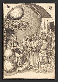 Lucas Cranach the Elder (German, 1472 - 1553), Christ before Herod, in or before 1509, woodcut