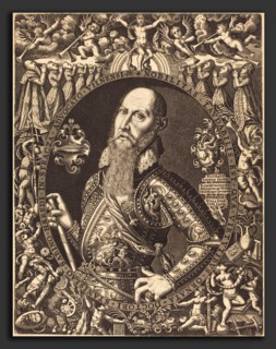 Nicolaus Andrea (German, active c. 1573 - 1606), Stanislaus Sabinus von Stracza, 1590, engraving on