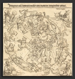 Albrecht DÃ¼rer (German, 1471 - 1528), The Northern Celestial Hemisphere, 1515, woodcut