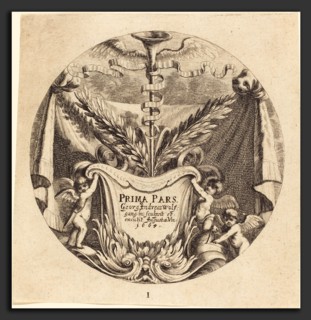 Georg Andreas Wolfgang, the Elder (German, 1631 - 1716), Title Page, 1665, etching on laid paper