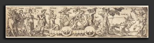 Virgil Solis (German, 1514 - 1562), Spring, engraving