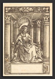 Hans Springinklee (German, active 1512-1522), Saint John, woodcut