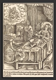 Master of the Miracles of Mariazell (German, active early 16th century), Ein fraw zu Peham Kirchen,
