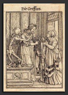 Hans Holbein the Younger (German, 1497-1498 - 1543), Countess, woodcut