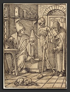 Hans Holbein the Younger (German, 1497-1498 - 1543), Physician, woodcut