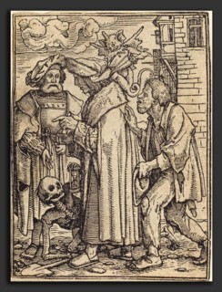 Hans Holbein the Younger (German, 1497-1498 - 1543), Counsellor, woodcut