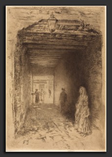 James McNeill Whistler (American, 1834 - 1903), The Beggars, 1879-1880, etching