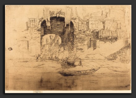 James McNeill Whistler (American, 1834 - 1903), San Biagio, 1879-1880, etching
