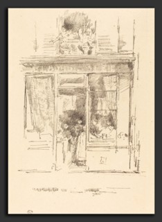 James McNeill Whistler (American, 1834 - 1903), The Laundress - La Blanchisseuse de la Place