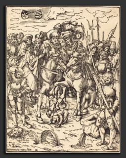 Lucas Cranach the Elder (German, 1472 - 1553), Saint Matthew, woodcut