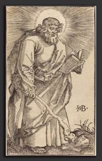 Hans Baldung Grien (German, 1484-1485 - 1545), Apostle Judas Thaddeus, 1519, woodcut