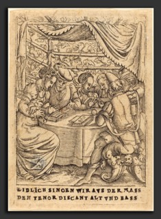 German 16th Century, Liblich singen wir avs der Mass den Tenor discant Alt und Bass, c. 1580,