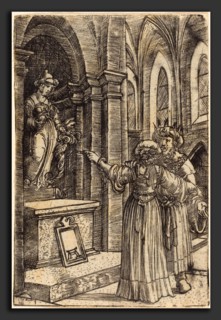 Albrecht Altdorfer (German, 1480 or before - 1538), Solomon Praying to the Idols, c. 1519,