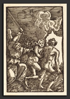 Albrecht Altdorfer (German, 1480 or before - 1538), Expulsion from Paradise, c. 1513, woodcut