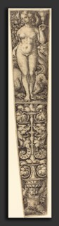 Heinrich Aldegrever (German, 1502 - 1555-1561), Dagger Sheath with the Whore of Babylon