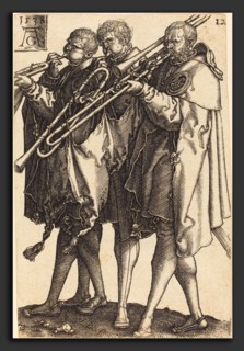 Heinrich Aldegrever (German, 1502 - 1555-1561), Large Wedding Dancers, 1538, engraving