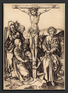 Martin Schongauer (German, c. 1450 - 1491), The Crucifixion, c. 1480, engraving